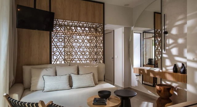 Двухместный номер Deluxe с балконом Niriides Palace