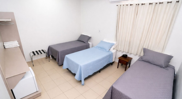 Трёхместный номер Standard Bandeirantes Hotel