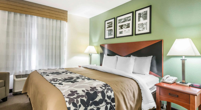 Двухместный люкс Sleep Inn & Suites University-Shands