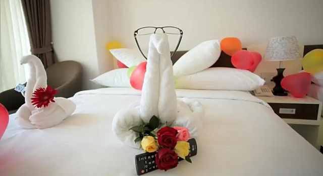 Двухместный номер Deluxe Sophia Central Nha Trang Hotel by HT