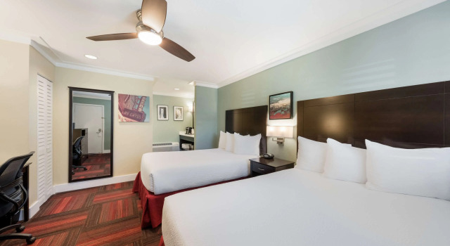 Четырёхместный номер Standard BEST WESTERN the Inn of Los Gatos