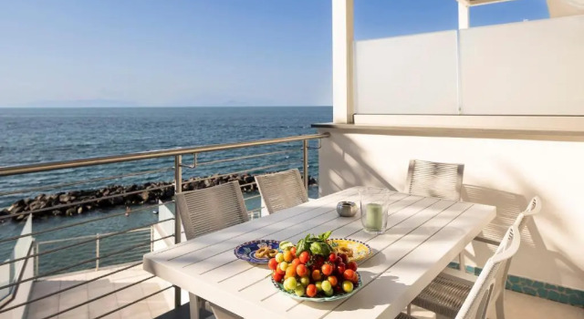Люкс с видом на море Ischia Blu Resort