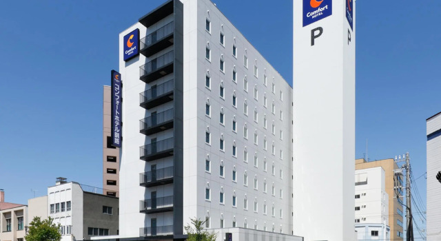 Кровать в общем номере Comfort Hotel Kushiro