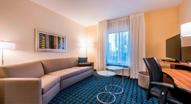 Двухместная студия Fairfield Inn by Marriott Afton Star Valley
