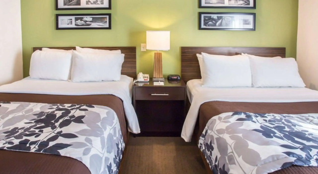 Четырёхместный номер Standard Sleep Inn Nashville North - Downtown Area