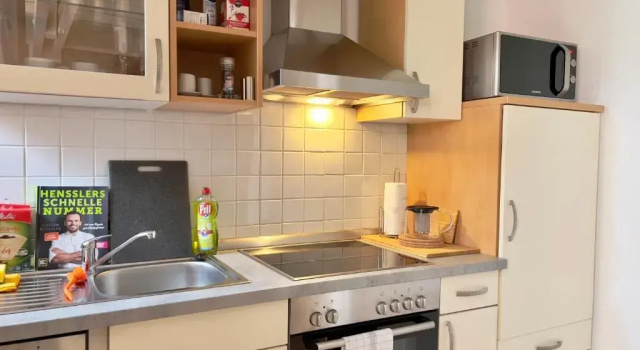 Апартаменты Gemütliche Maisonettewohnung mit Dachterrasse am Schloß