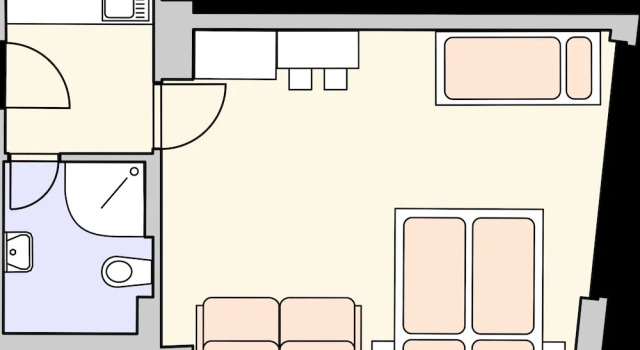 Standard Quintúplo Família quarto Residence Bene