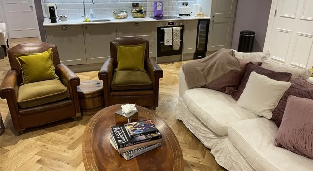 Luxurious new 2-bed Apartment in Glasgow, Забронировать Апартаменты/квартира Глазго Стратклайд, рядом с Whyte &amp; Mackay