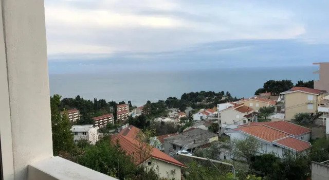 Студия с балконом и с видом на море Apartments Boki
