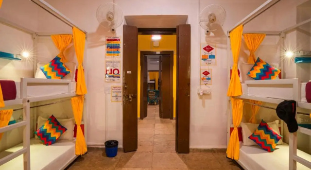 Кровать в общем номере (женский номер) Gostops Goa, Calangute - Rooms & Dorms