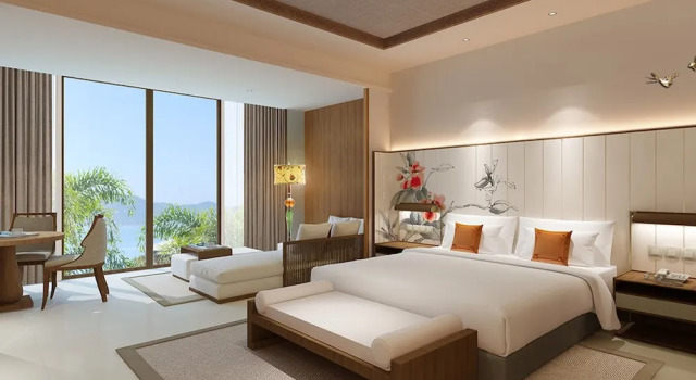 Двухместный номер Standard с балконом Angsana Zhuhai Phoenix Bay