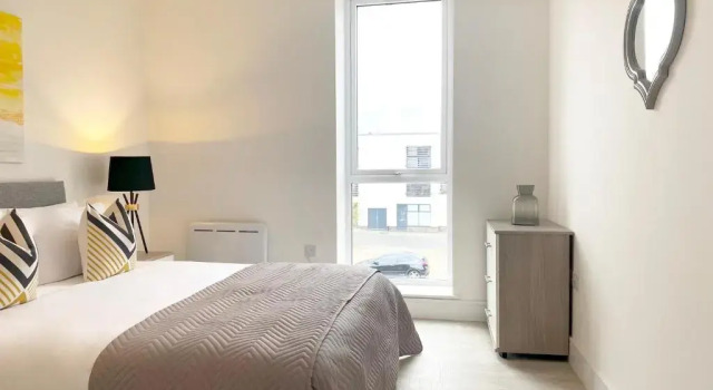 Fleet Heights Apartment Six, Book Lejlighed Lejligheder i Hampshire, Lejlighed