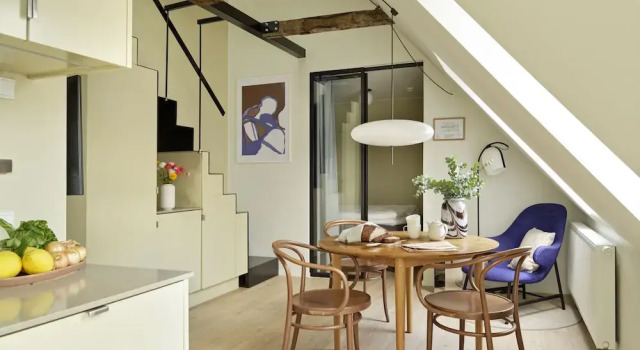 Апартаменты Мансарда c 1 комнатой Apēron Apartment Hotel