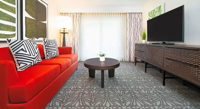 Двухместный люкс с видом на сад Zachari Dunes on Mandalay Beach, Curio Collection by Hilton