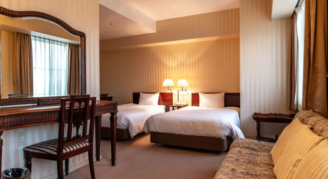 Двухместный номер Deluxe Shonan Kamakura Crystal Hotel