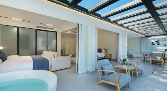 Люкс 180° Lakeview Mountain Luxury Resort VILLA (Cloud Grassland Panda Adventure Park Store)