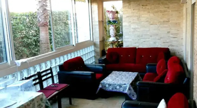 Apartment With 2 Bedrooms in Dar Bouazza, With Pool Access and Terrace, Rezervasyon Daire Doukkala-Abda otoparklı oteller, Otopark