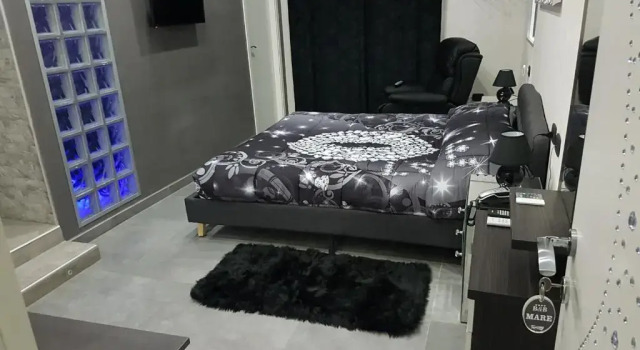 Двухместный номер Deluxe с балконом и с видом на море Hotel Taromy