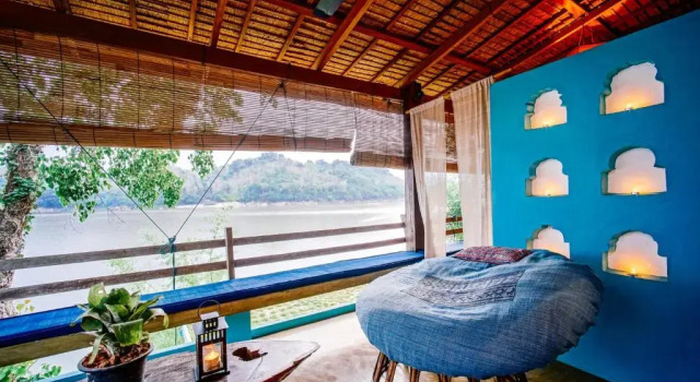 Полулюкс с видом на реку Ock Pop Tok Mekong Villa