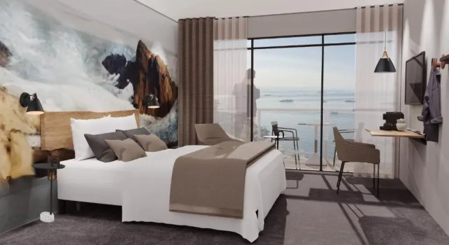 Двухместный номер Standard с видом на море Hotel Hvide Falk