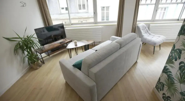 Chaleureux, lumineux et confortable F2 rénové en plein coeur de Nancy