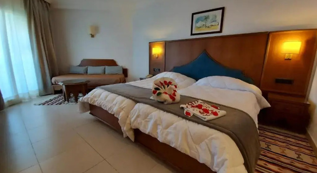 Трёхместный номер Standard с видом на бассейн Eden Yasmine Resort & Spa