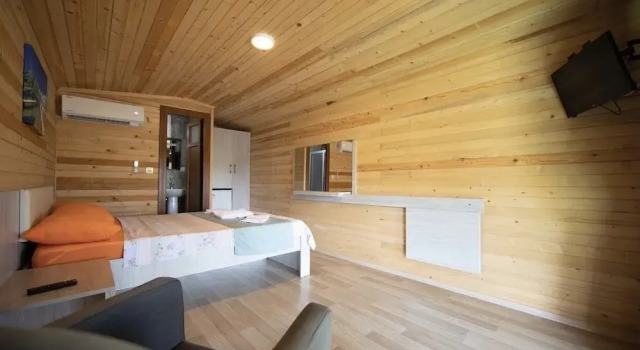 Akyaka - Akbuk Fullmoon Bungalow Camping, Rezervovat Kemp Hotely v Mugla s parkováním, Parkování