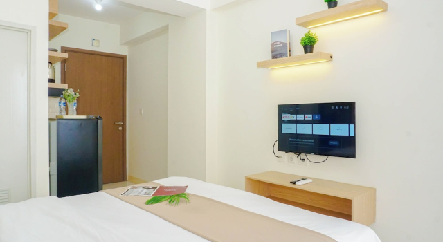 Homelike And Minimalist Studio At Apartment Podomoro Golf View, Rezervovat Apartmán Depok West Java