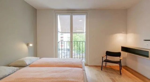 Четырёхместный семейный номер Standard Geneva Youth Hostel