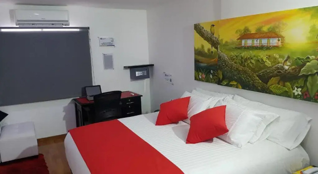 Четырёхместный номер Standard Hotel San Jeronimo Armenia