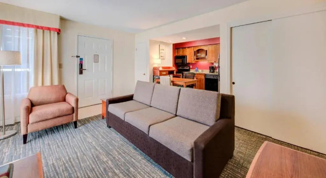 Студия Residence Inn Raleigh Midtown