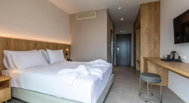 Двухместный номер с видом на море White Olive Elite Rethymno
