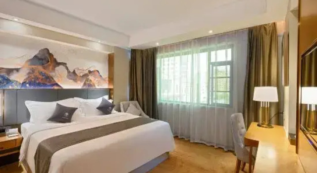 Семейный номер Standard GreenTree Inn Zhuhai Changlong Airport