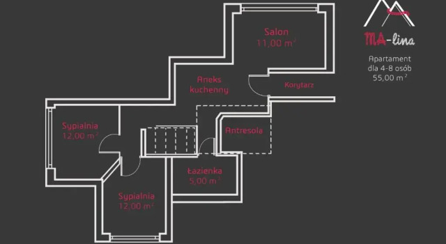 Апартаменты MA-lina Apartament i Pokój Gościnny