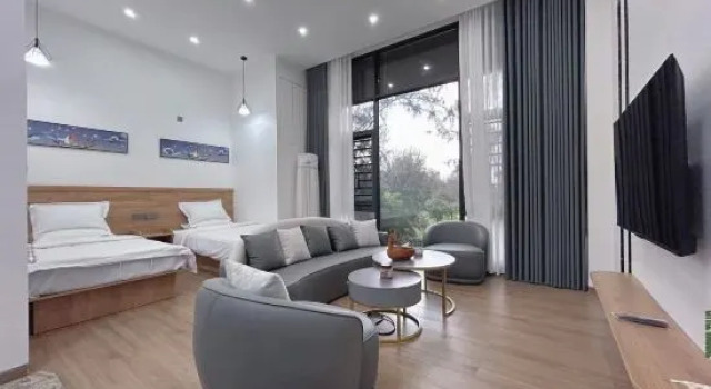 Люкс Deluxe с видом на море Liuao Linghai Vacation Guesthouse (Feicui Bay Branch)