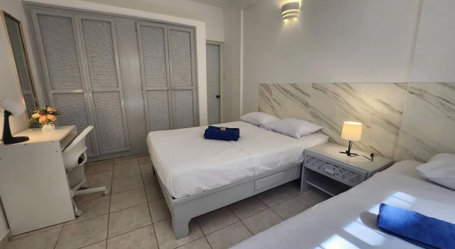 Secure 3-pers Apartment Close to the Beach