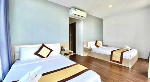 Семейный номер Standard с балконом и с видом на озеро Mira Sun Hotel Quy Nhơn
