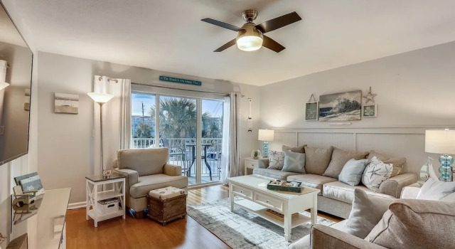 Seacrest 206 is a gorgeous Gulf Front2 BR with Free Beach Service for 2 by RedAwning