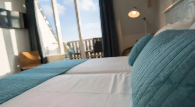 Двухместный номер Standard с балконом и с видом на море Loods Hotel Vlieland