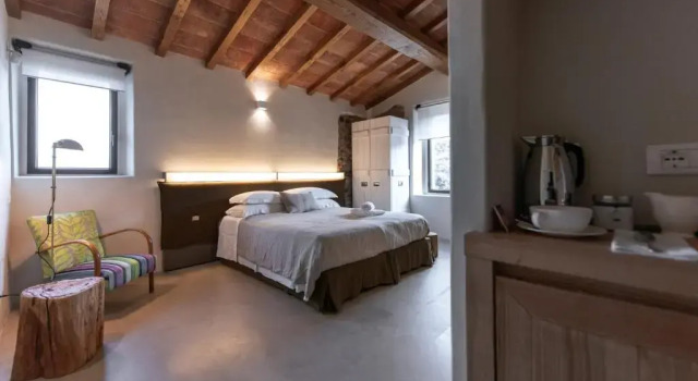 Люкс с видом на море Torre di Baratti Bio Resort