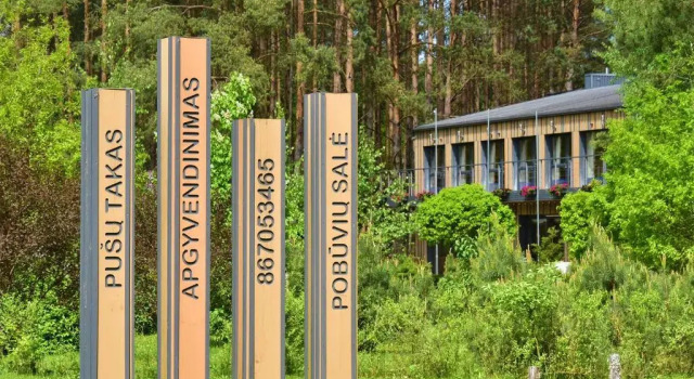 Pusu Takas, Book Hotel Andrioniskis Utena