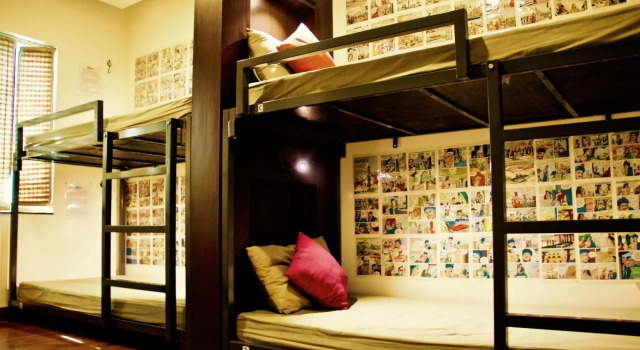 Кровать в общем номере (мужской номер) goSTOPS Delhi - Private Rooms & Dorms