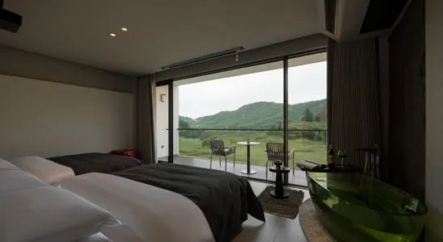 Кровать в общем номере Rainveil, 180 ° Stream, Rice Fields, Designer Vacation, Meisu (Cloud Grassland Store)