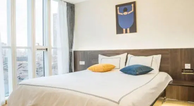 Люкс c 1 комнатой ChengDu HarborHouse  Luxury Apartment
