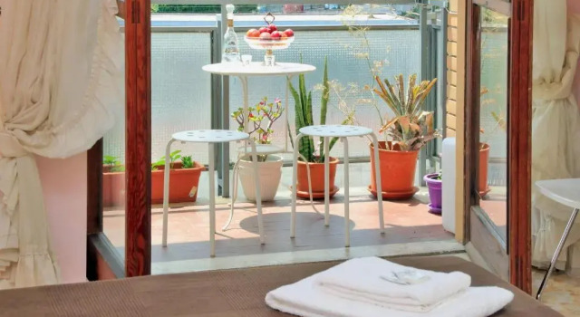 Двухместный номер Standard с балконом Bed and Breakfast La Stazione Del Vaticano