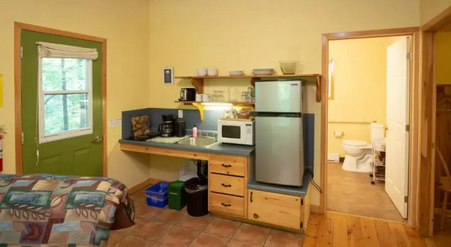 Шале с 2 комнатами Mersey River Chalets a nature retreat