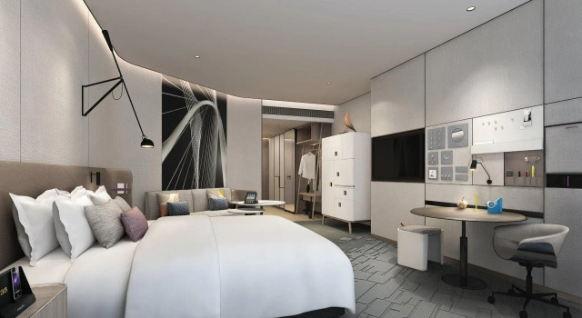 Двухместный номер Standard Crowne Plaza Quanzhou Riverview by IHG