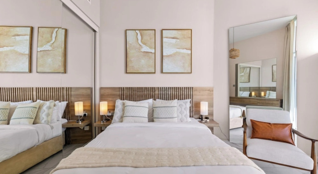 Апартаменты Luxury 2BR Ultra Lux Canalfront Burj view