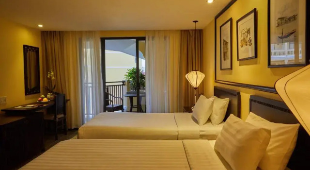Семейный номер Standard с 2 комнатами с видом на город Hoi An Central Boutique Hotel & Spa