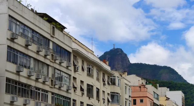 Praia de Copacabana FM604 Vista Cristo Redentor, Забронировать Отель Отели штата Рио-де-Жанейро 3 звезды, 3*